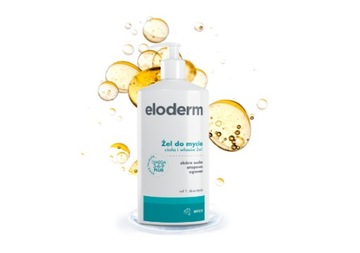 ELODERM ŻEL DO MYCIA CIAŁA I WŁOSÓW 2w1 400 ML