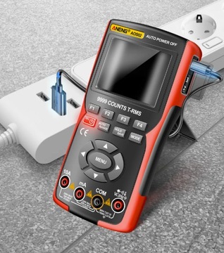 Miernik Multimetr cyfrowy OSCYLOSKOP 2w1 ANENG AOS02 PRO BATERIA 2000mAh