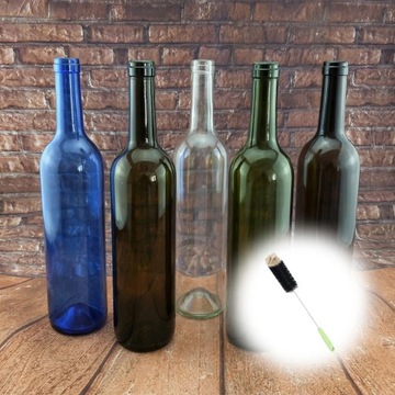 Ультрадлинная щетка для графина, узкая щетка для бутылок