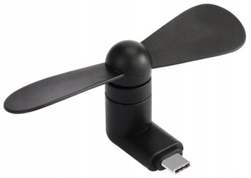 Wiatraczek Wentylator USB-C Wiatrak Do Telefonu