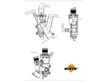 TERMOSTAT VOLVO V50 2.0 TOYOTA PROACE