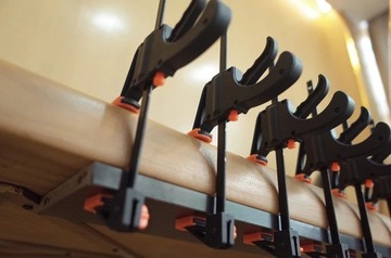 ОДНОРУЧНЫЙ ЗАЖИМ РУЧКА-РАСПРЕДЕЛИТЕЛЬ ПРОЧНЫЙ ЗАЖИМ 105 мм