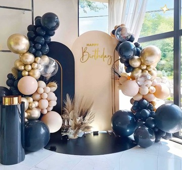 Elegancka girlanda balonowa dekoracja z balonów ślub wesele urodziny 124 sz