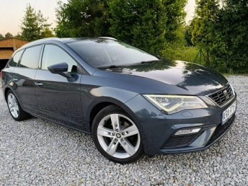 Seat Leon III Hatchback Facelifting 1.5 EcoTSI 130KM 2018 Seat Leon FR , Navigacja CarPlay ,Bezwypadkowy, zdjęcie 10