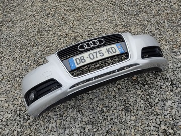 ZDERZAK PRZÓD PRZEDNI KOMPLETNY GRILL ATRAPA AUDI A3 8P 2008-2012 LIFT