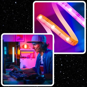 Светодиодная полоса 5M RGB 5050 Bluetooth Application Mobile Pilot Music Set 5V