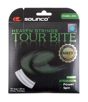 Naciąg tenisowy Solinco Tour Bite Soft 1,25 mm / 12,2 m set