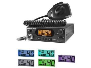 CB RADIO PRESIDENT TEDDY II ASC, VOX AM/FM.