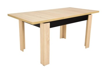 СОВРЕМЕННЫЙ комплект из стола и 4 стульев из экокожи для ГОСТИНОЙ