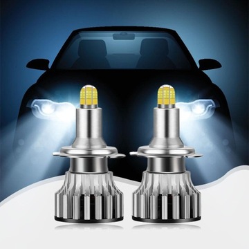 2 шт. автомобильные фары, светодиодные противотуманные фары, лампы дальнего/ближнего света Csp 9006