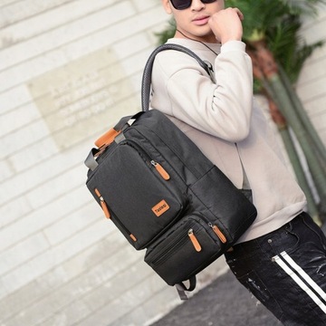 Plecak miejski na laptopa vintage UNI 15,6 '' I188