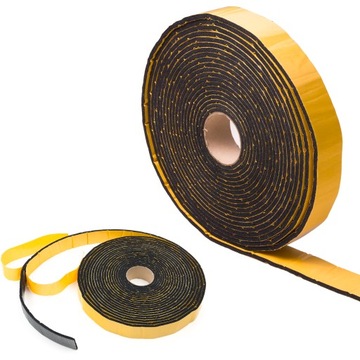 Taśma izolacyjna kauczukowa uniwersalna samoprzylepna 6mm x 50mm x 15m