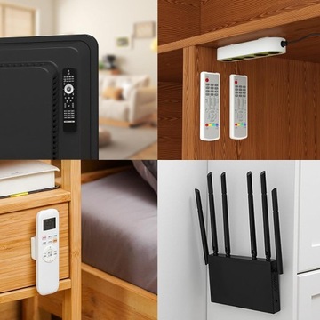 4X МАГНИТНЫЕ САМОКЛЕЯЩИЕСЯ НАСТЕННЫЕ КРЕПЛЕНИЯ ДЛЯ ПУЛЬТА ДИСТАНЦИОННОГО УПРАВЛЕНИЯ ТЕЛЕВИЗОРОМ