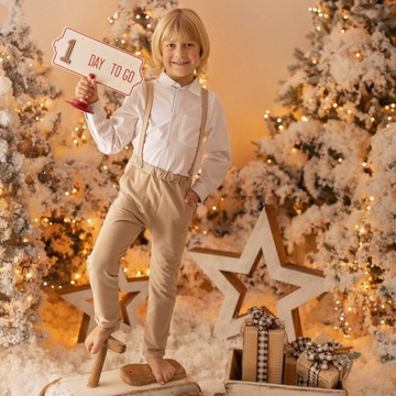 ТуШите | Белая рубашка для мальчика, PL R.116