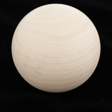 Drewniana okrągła , 7,5 cm niedokończona