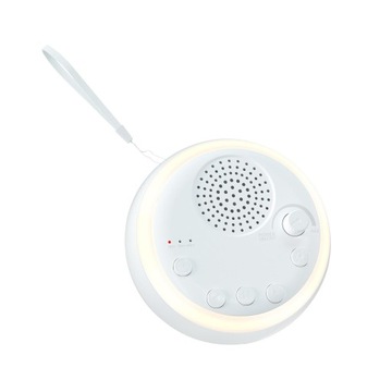 Машина с белым шумом. Простота в использовании. 3 режима таймера. 16 успокаивающих звуков для офиса.