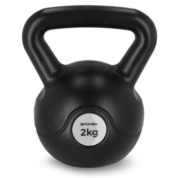 Kettlebelle Spokey 2 kg czarny