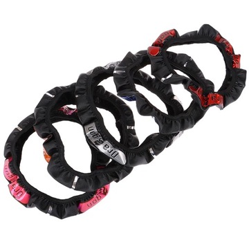 КРЫШКА РУЛЕВОГО КОЛЕСА, КРАСНАЯ, С УЗОРОМ 