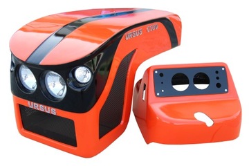 Маска URSUS C330 C-330 модель 04 НОВЫЙ С ЗАВОДА красный RAL 2002 г.
