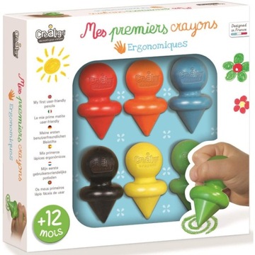 CREA LIGN: ERGONOMICZNE Kredki woskowe CL175