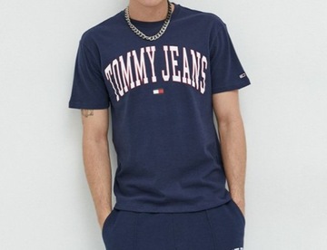 Tommy Hilfiger Jeans koszulka męska t-shirt rozm S