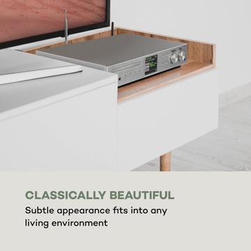 Hi-Fi тюнер Auna iTuner CD, DAB+/FM, CD, Wi-Fi