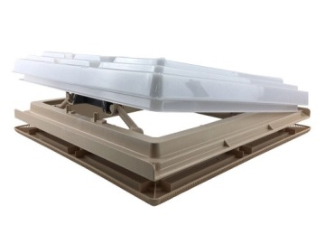 Мансардное окно 40Х40 МПК, форточка, козырек, мансардное окно, без москитной сетки