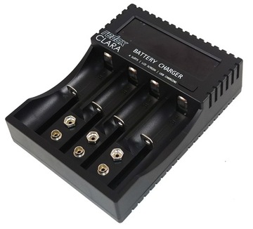 Зарядное устройство REDOX CLARA для литий-ионных Ni-MH Ni-Cd аккумуляторов типа AAA AA AAAA