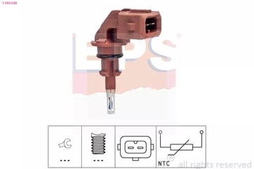 1-994-048 SENZOR TEPL. VZDUCHU RENAULT TWINGO 0,9 14- EPS