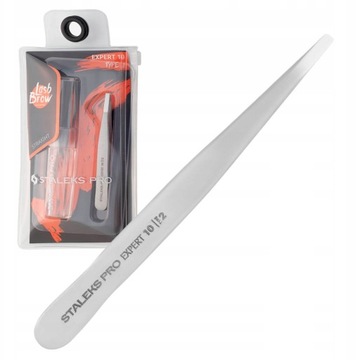 Staleks PĘSETA EXPERT prosta do regulacji brwi 10