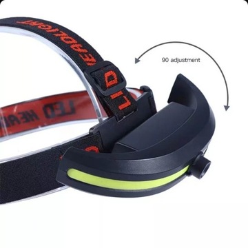 МОЩНЫЙ 50-светодиодный прожектор налобный фонарь