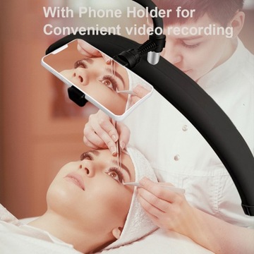 Andoer HD-M6X 36Вт Напольный светодиодный видеосветильник Полумесяц