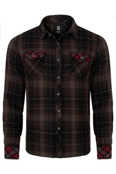 Koszula Brandit Duncan brown/black XXL