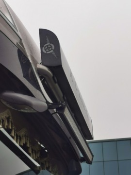Рекламный знак на крыше TIR Scania, Volvo, MAN, неоновый