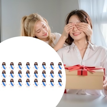24 шт. Пасхальные игрушки Иисуса Кукла Иисуса для начинки яиц