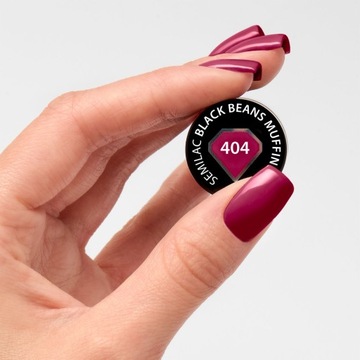 SEMILAC LAKIER 404 МАФФИН С ЧЕРНОЙ ФАСОЛЬЮ 7МЛ