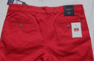 TOMMY HILFIGER spodnie REGULAR CHINO strech - 50