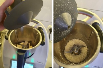 Space редуктор Контейнеры Thermomix TM6 TM5 + УДАЛИТЕЛЬ ТЕСТА для ножа