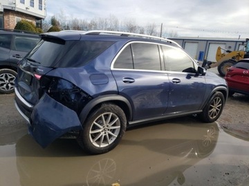Mercedes GLE V167 2024 Mercedes-Benz GLE 2024r., GLE 350 4MATIC, od ubezpieczalni 2.0 Benzyna, zdjęcie 4