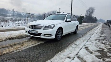 Mercedes Klasa C W204 Kombi T204 1.6 180 K BlueEFFICIENCY 156KM 2013 Mercedes-Benz Klasa C Mercedes W204 C180 II k...