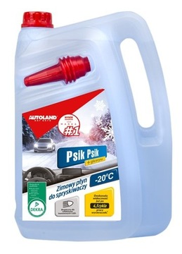 AUTOLAND PSIK -20°C ZIMOWY PŁYN DO SPRYSKIWACZY 4L