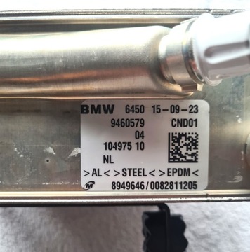 BMW IX I20 COUNTRYMAN U25 X1 U11 U12 X2 U10 KONDENZÁTOR KLIMATIZACE