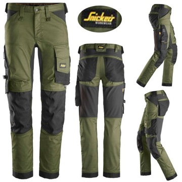 Spodnie robocze Snickers 6341 Stretch Allround 44 ELASTYCZNE i Trwałe