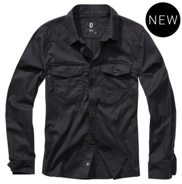 Koszula Brandit Flanellshirt black 5XL