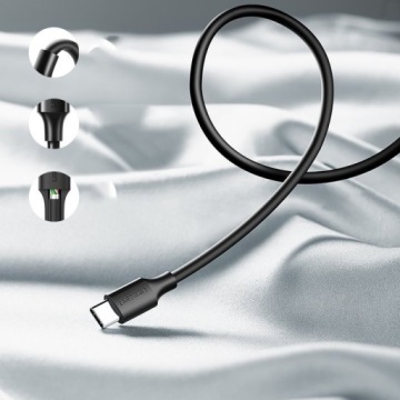 КАБЕЛЬ ТИПА C USB-A — КАБЕЛЬ USB-C 480 МБ/С 3 А БЫСТРЫЙ ПРОЧНЫЙ 1,5 М