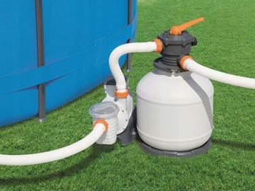 Большой песочный фильтр насоса для бассейна, песочный фильтр, 11355 л/ч 58486