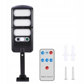LAMPA OGRODOWA SŁONECZNE ŚWIATŁO ULICZNE LED
