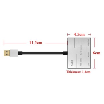 Устройство чтения карт XQD/SD + USB 3.0 на USB3.0