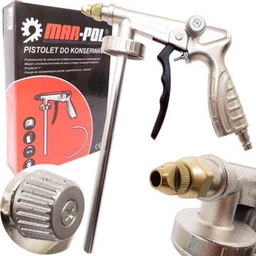PISTOLET DO KONSERWACJI PODWOZIA + WĄŻ DO PROFILI