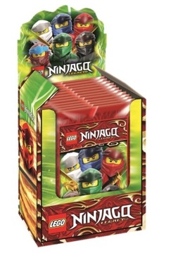 Lego Ninjago 20 SASZETEK Z NAKLEJKAMI 100 SZTUK